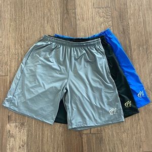 Set of 3 Active Faith athletic shorts. Size 2X.